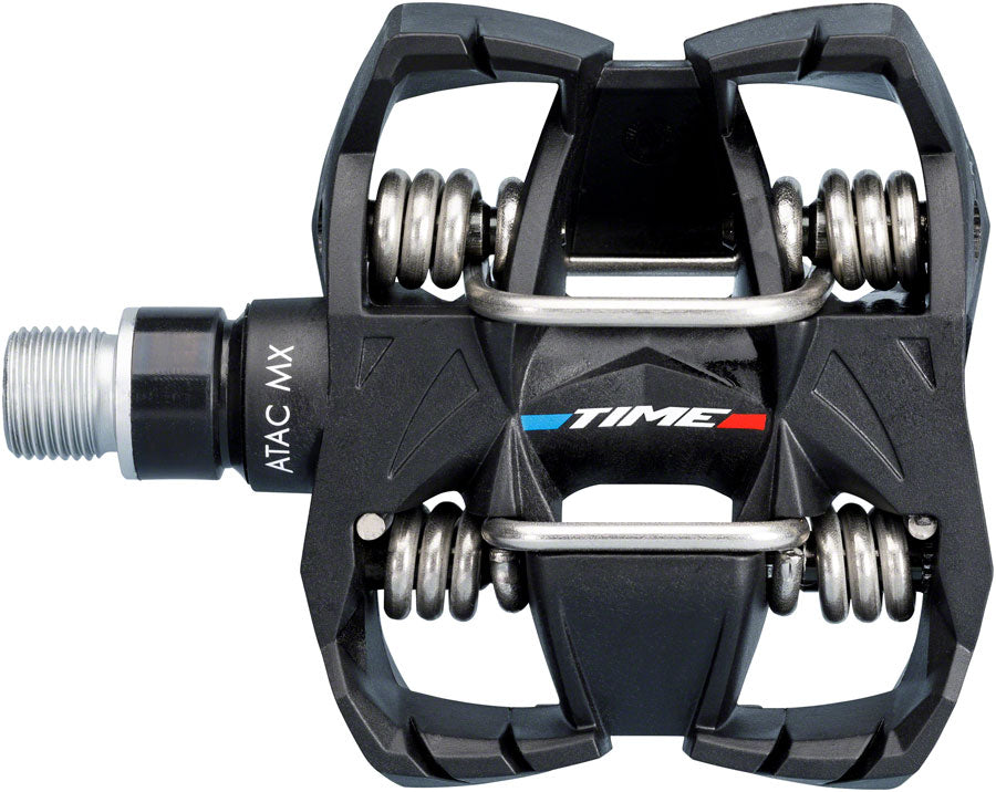 Time Time MX 6 Pedals - Dual Sided Clipless Platform Composite 9/16&quot; BLK