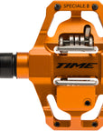 Time SPECIALE 8 Pedals - Dual Sided Clipless Platform Aluminum 9/16" Orange