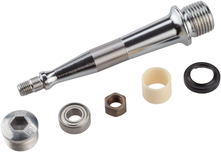 iSSi Bushing Bearing Spindle Rebuild Kit Standard Length 52.5mm Silver