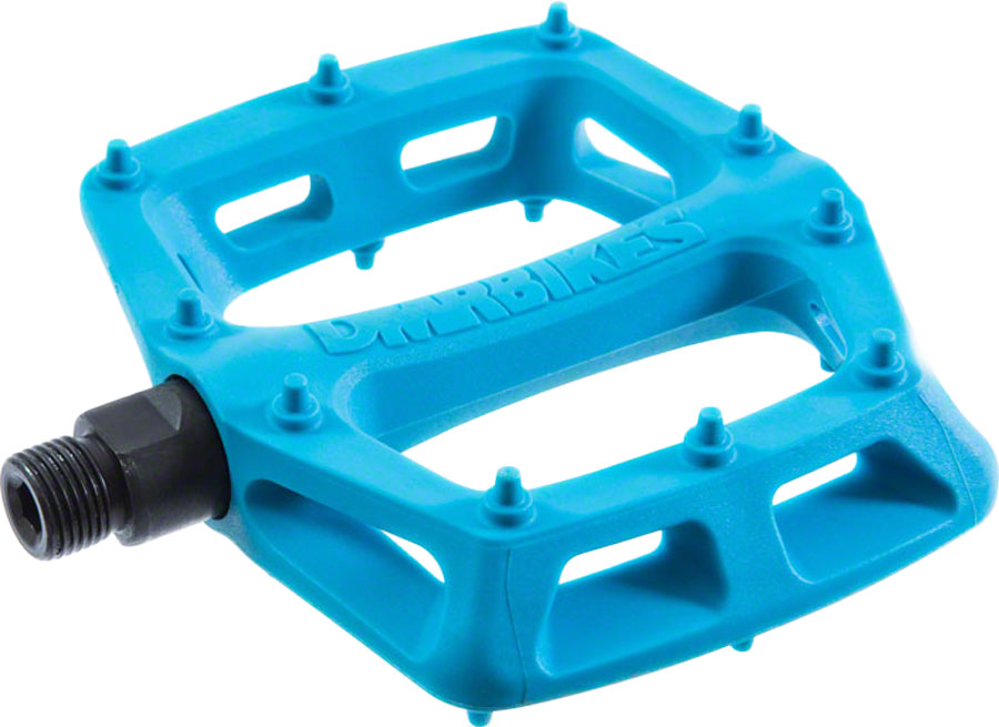 DMR V6 Pedals - Platform Plastic 9/16&quot; Blue