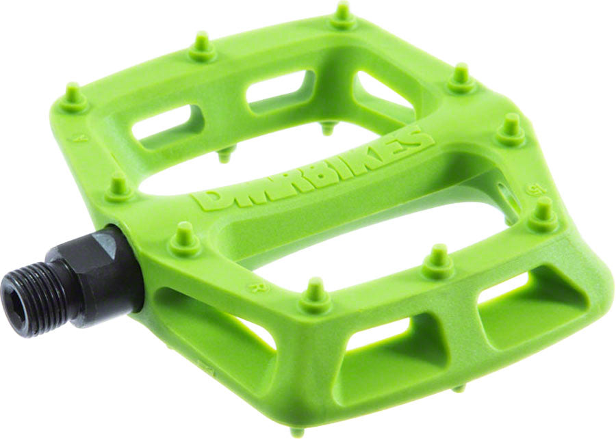 DMR V6 Pedals - Platform Plastic 9/16&quot; Green