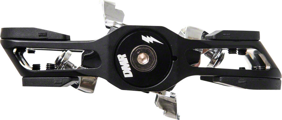 DMR V-Twin Pedals - Dual Sided Clipless with Platform Aluminum 9/16&quot; Black