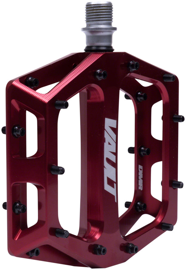 DMR Vault Pedals - Platform Aluminum 9/16&quot; Deep Red