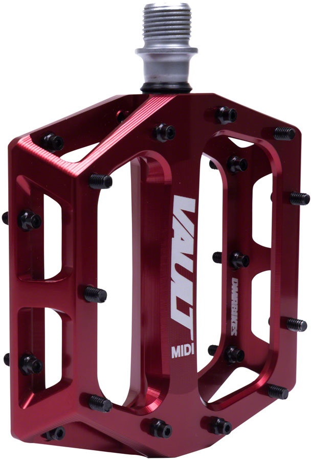 DMR Vault MIDI Pedals - Platform Aluminum 9/16&quot; Deep Red