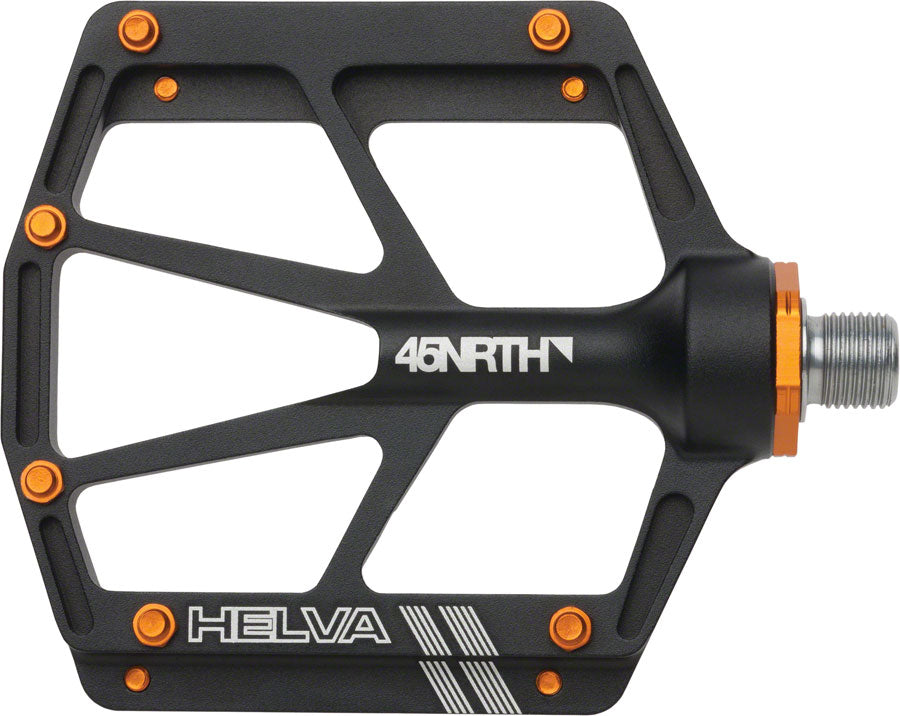 45NRTH Helva Pedals - Platform Aluminum 9/16&quot; Black
