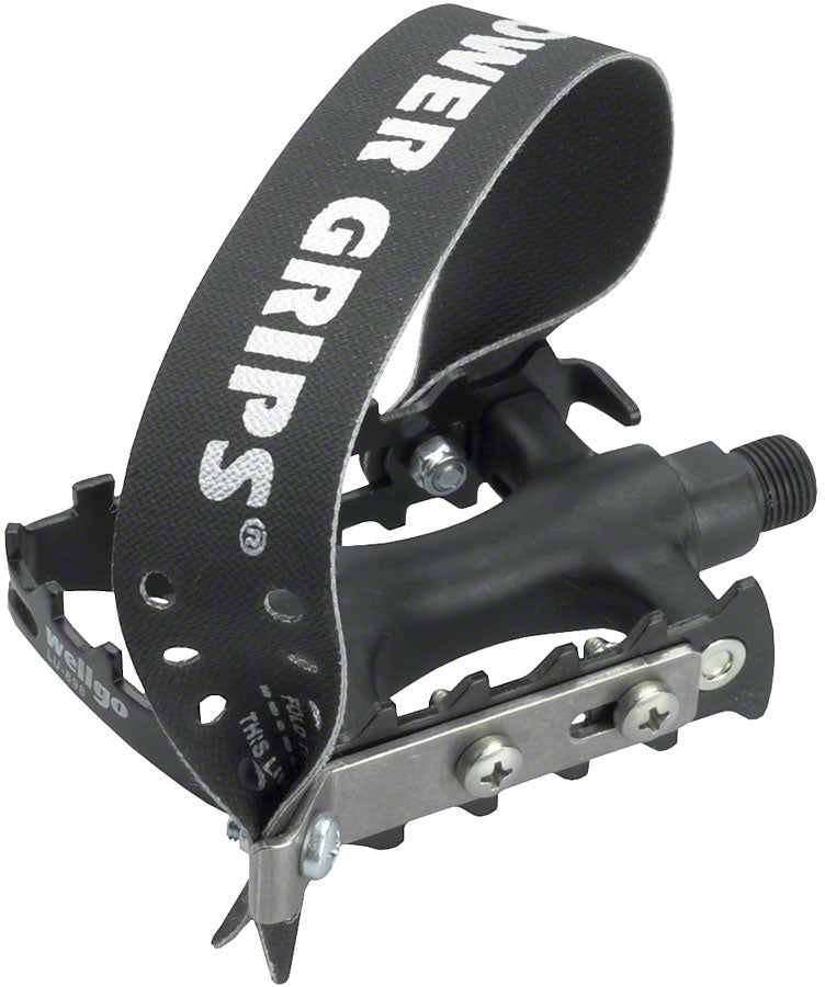 Power Grips Sport Pedal Kit - Plastic 9/16&quot; Black