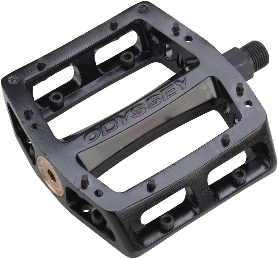 Odyssey Trailmix Pedals - Platform Aluminum 9/16&quot; Black