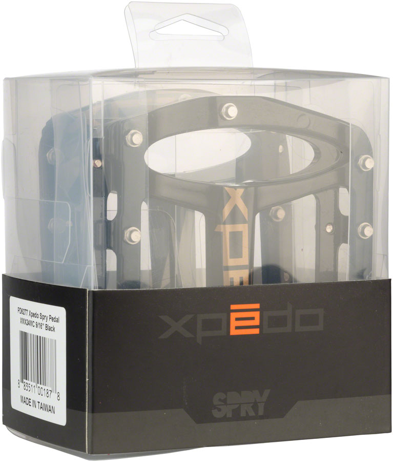 Xpedo SPRY Platform Pedals Black