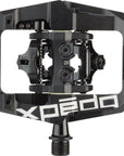 Xpedo GFX Pedals - Dual Sided Clipless with Platform Aluminum 9/16" Black