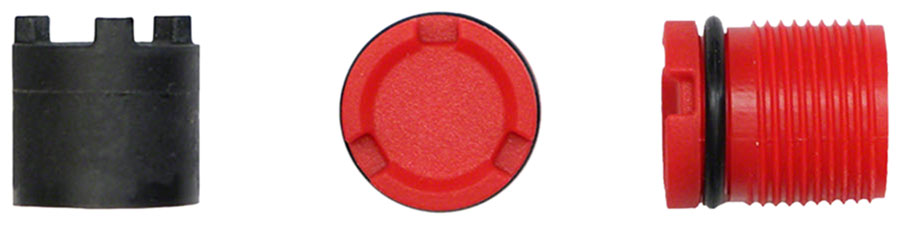 LOOK Spindle Plugs and Tool Kit - 2 Plugs 4 NM Red Fits X-Track