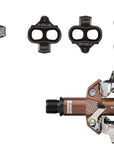 LOOK X-TRACK Pedals - Dual Sided Clipless Chromoly  9/16" Gravel Edition