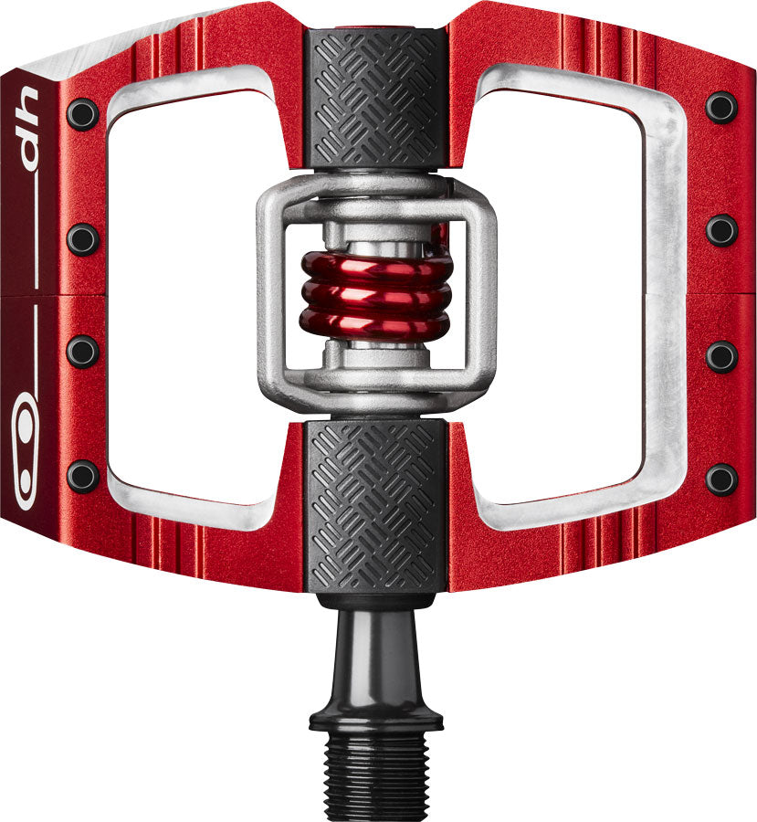 Crank Brothers Mallet DH Pedals - Dual Sided Clipless Platform Aluminum 9/16&quot; Red