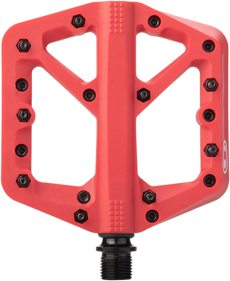 Crank Brothers Stamp 1 Pedals - Platform Composite 9/16&quot; Red Small