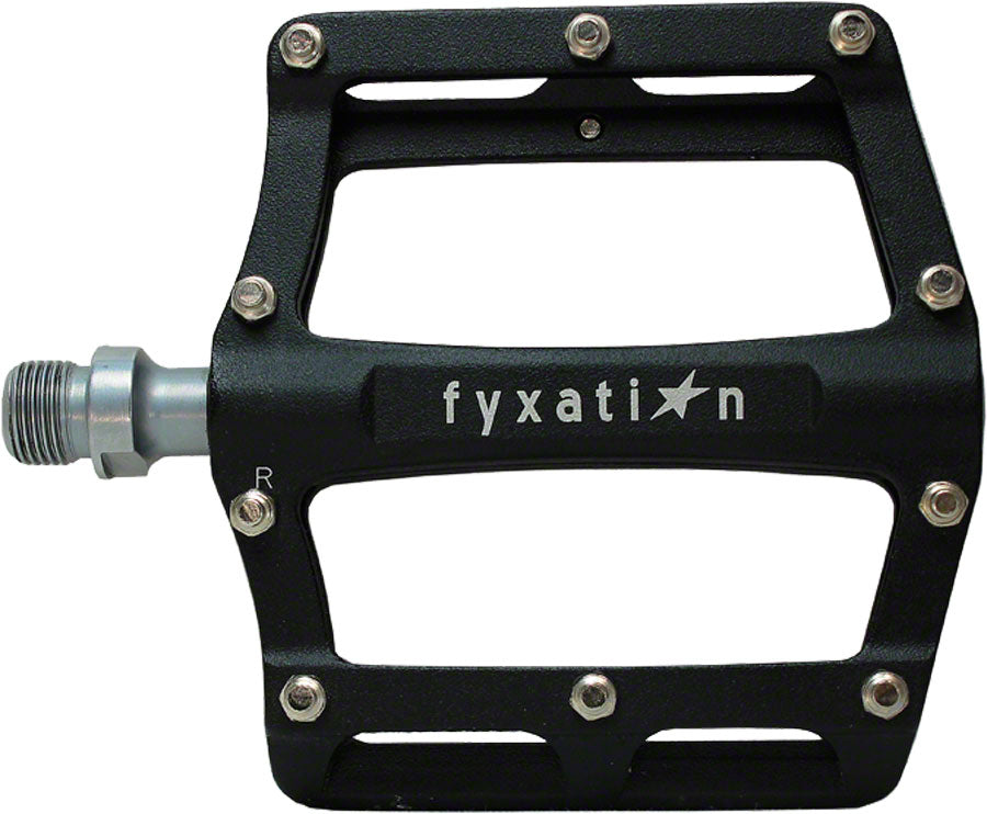 Fyxation Mesa 61 Pedals - Platform Aluminum 9/16&quot; Black
