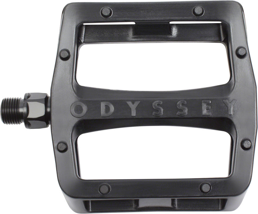 Odyssey Grandstand V2 PC Pedals - Platform Composite/Plastic 9/16&quot; Black