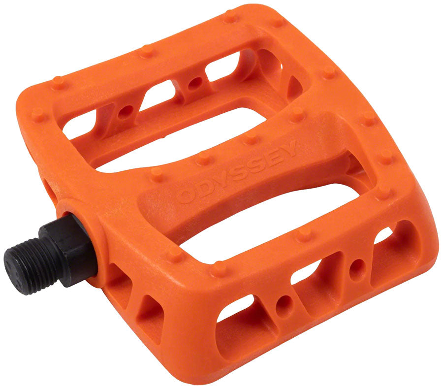 Odyssey Twisted PC Pedals - Platform Composite/Plastic 9/16&quot; Orange