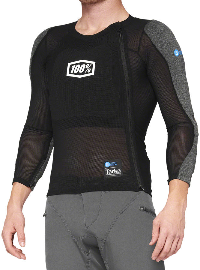 100% Tarka Long Sleeve Body Armor - Black Small - The Bike Hub