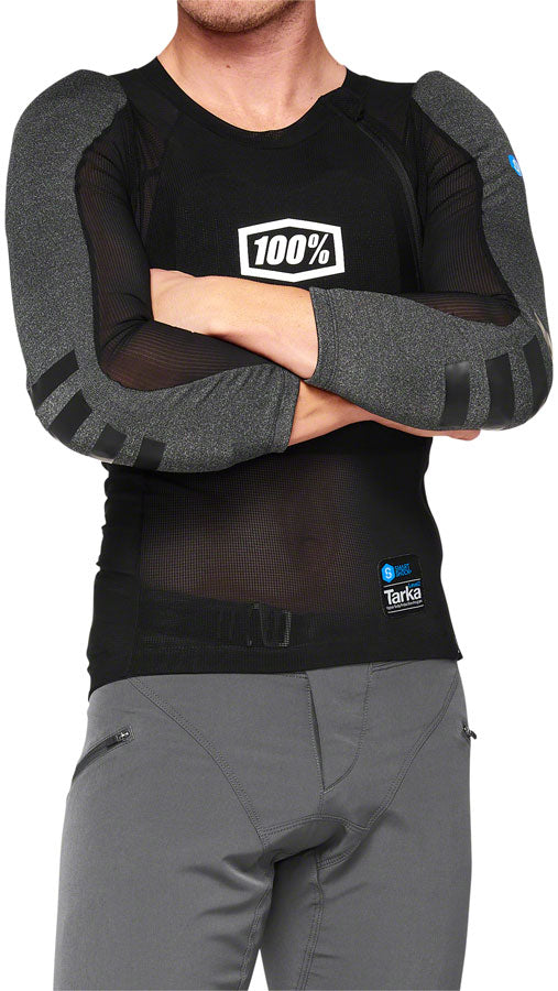 100% Tarka Long Sleeve Body Armor - Black Small - The Bike Hub