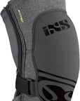 iXS Flow ZIP Knee Pads: Gray LG