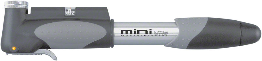 Topeak Mini Dual DXG Mini Pump- 140psi With Gauge Silver/Black