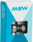 MSW Windstream Push 100 Inflator Head Silver