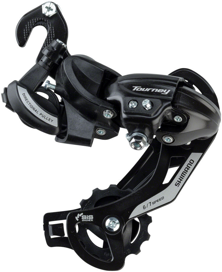Shimano Tourney RD-TY500-SGS Rear Derailleur - 67 Speed Long Cage BLK BMX/Track Frame Hanger