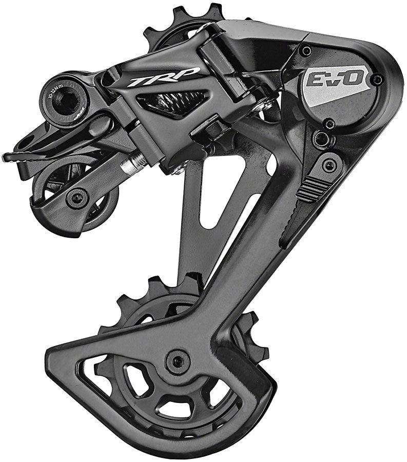 TRP RD-M9050-L EVO12 Rear Derailleur - 12-Speed Long Cage 52t Max Clutched Carbon Outer Cage BLK/Silver