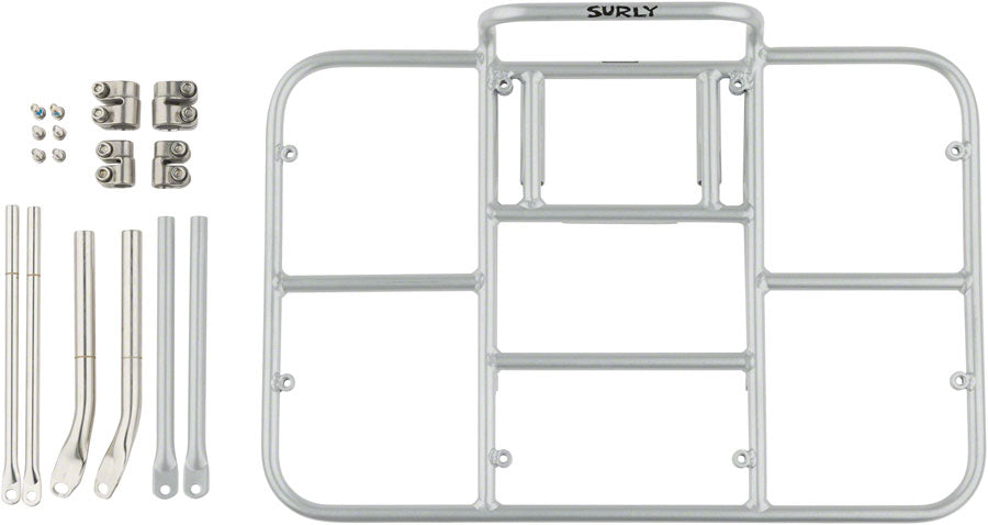 Surly 24-Pack Rack Front Rack - Steel Silver