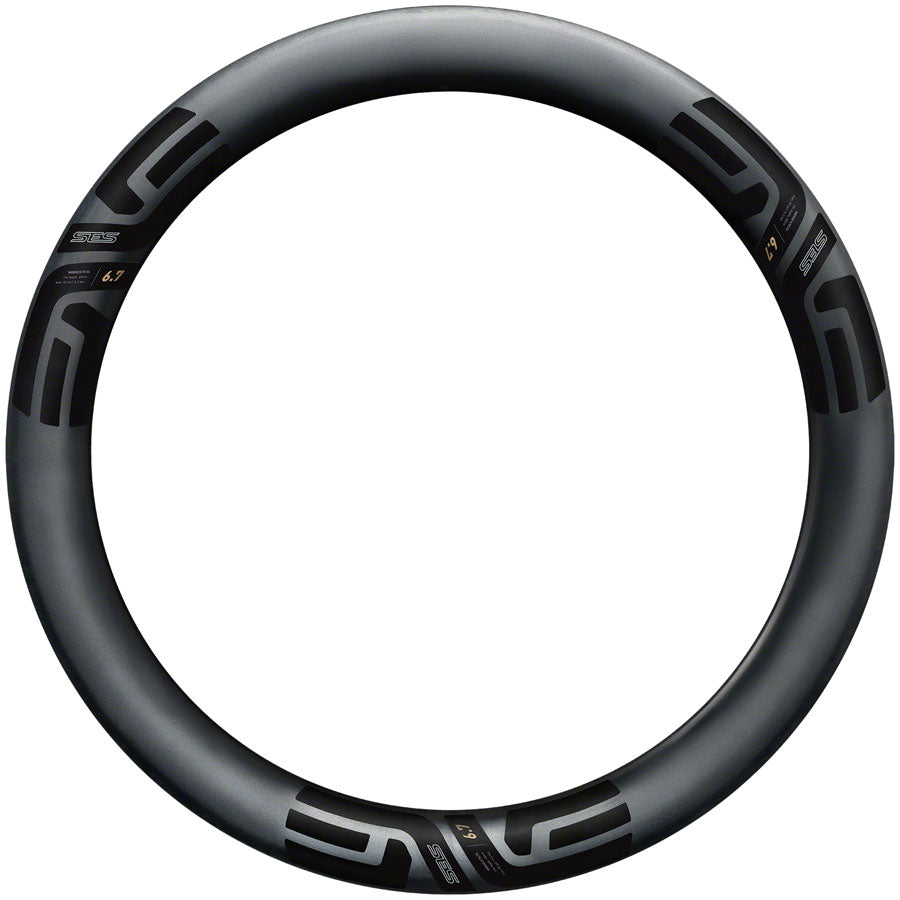 ENVE Composites SES 6.7 Front Rim - 700 Disc 24H Black