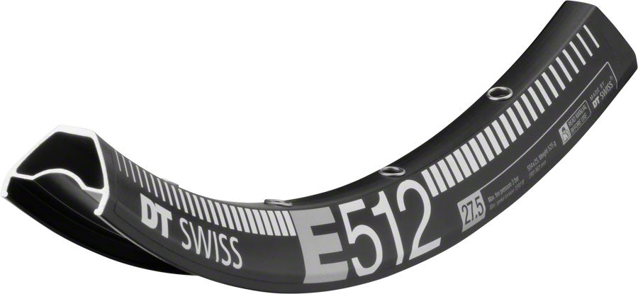 DT Swiss E 512 Rim - 27.5&quot; Disc Black 32H