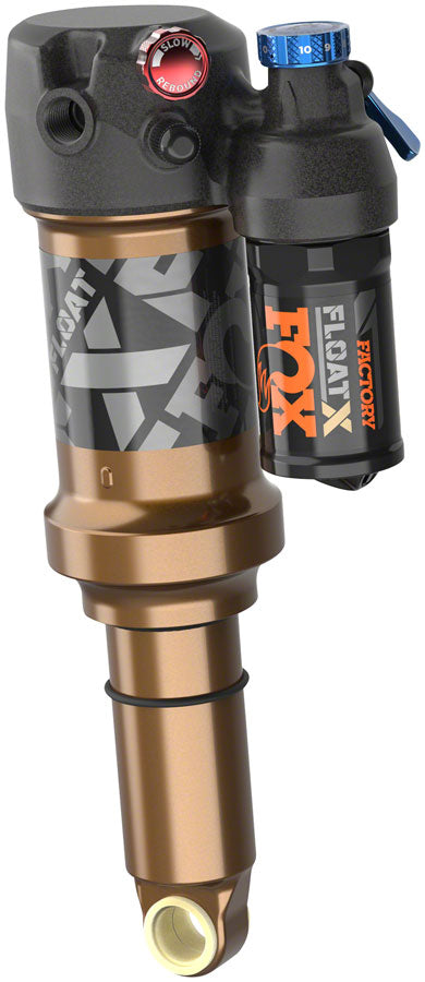 FOX FLOAT X Factory Rear Shock - Trunnion Metric 185 x 55 mm EVOL LV 2-Position Lever Kashima Coat