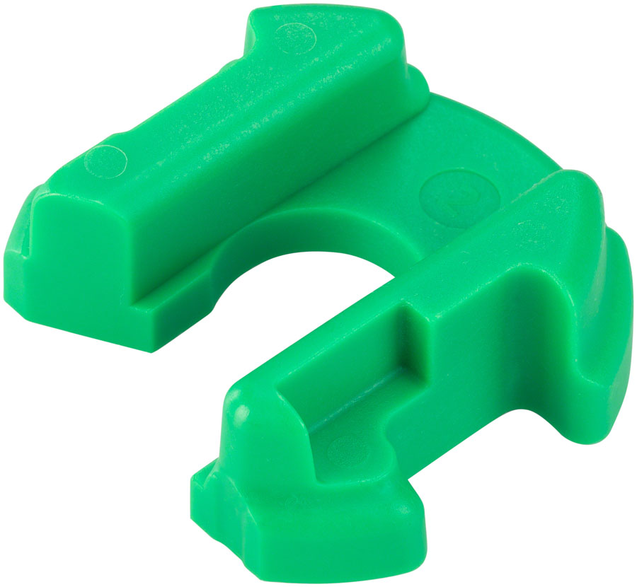 RockShox Rear Shock Gnar Dog Volume Reducer Kit - Deluxe/Super Deluxe 2.5T/15mm Green - The Bike Hub