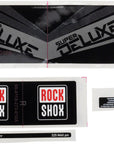 RockShox Rear Shock Air Can Assembly - DebonAir V2 185/210 x 47.5-55mm Deluxe/Super Deluxe A1-B2 2017+ BLK
