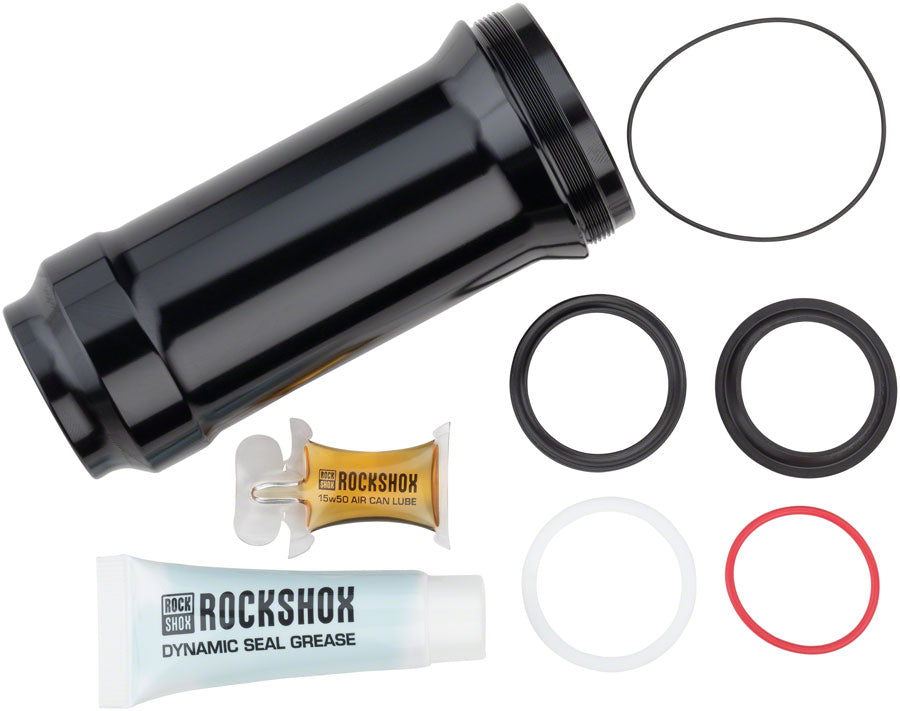 RockShox Rear Shock Air Can Assembly - DebonAir V2 205/230 x 57.5-65mm Deluxe/Super Deluxe A1-B2 2017+ BLK