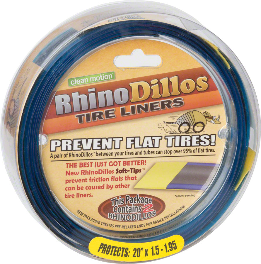 Rhinodillos Tire Liner: 20 x 1.5-1.95 Pair