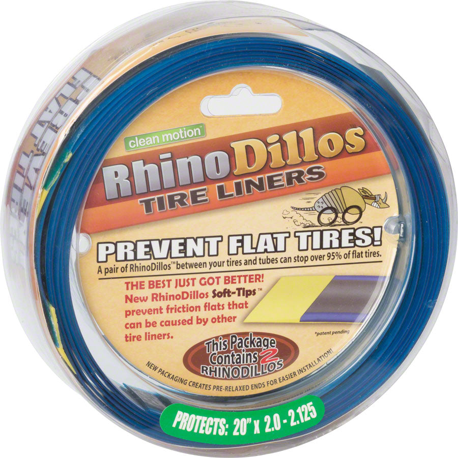 Rhinodillos Tire Liner: 20 x 2.0-2.125 Pair