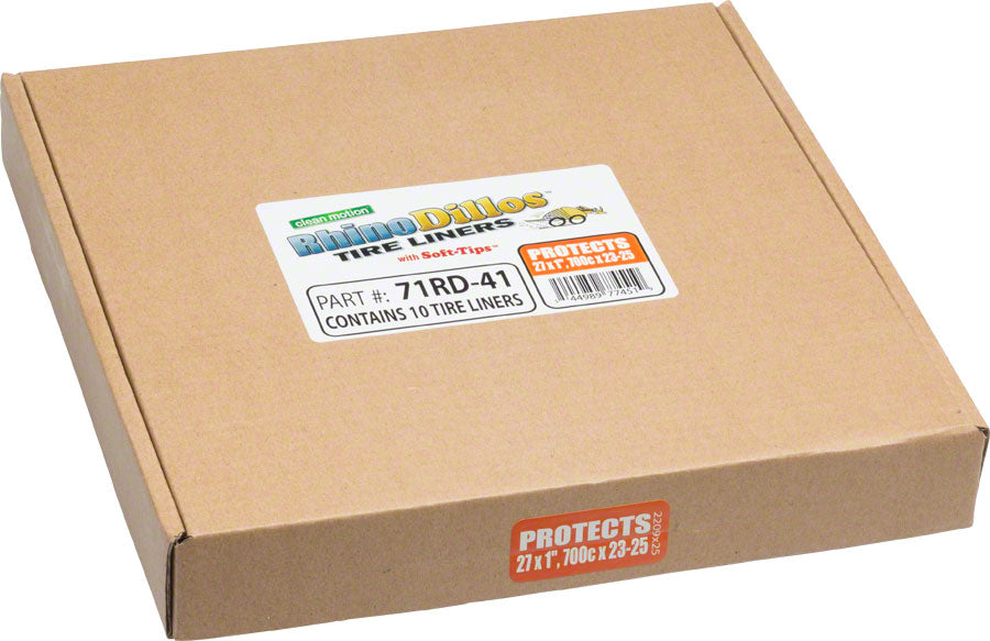 Rhinodillos Tire Liner: 700 x 23-25 Packaged in Bulk Box of 10