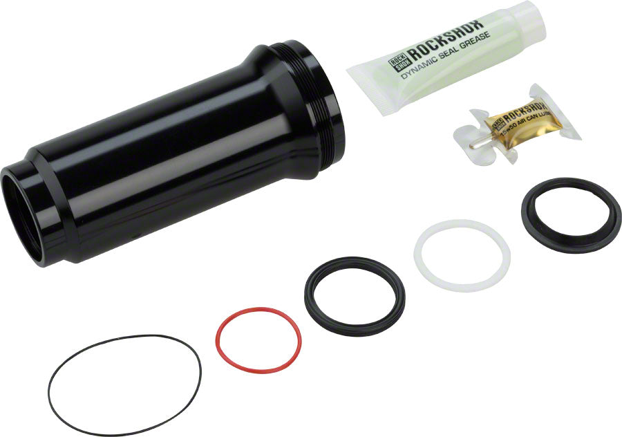 RockShox Rear Shock Air Can Assembly - Solo Air 205/230 x 57.5-65 Deluxe/Super Deluxe A1-B2 2017+ BLK - The Bike Hub