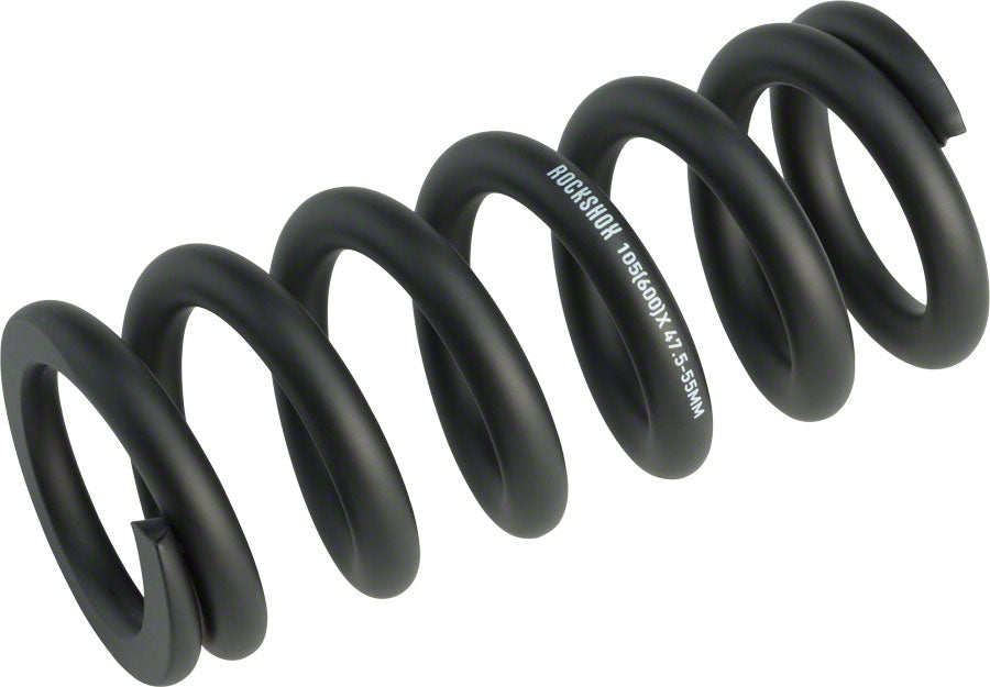 RockShox Metric Coil Spring - Length 134mm Travel 47.5-55mm 600 lbs Black