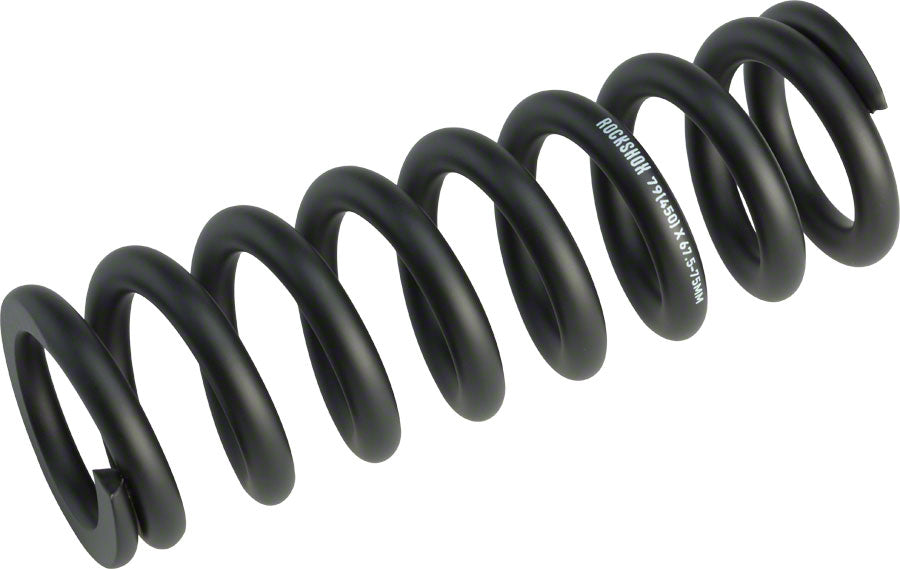 RockShox Metric Coil Spring - Length 174mm Travel 67.5-75mm 450 lbs Black
