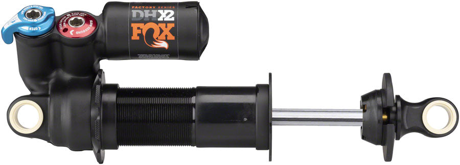 FOX DHX2 Factory Rear Shock - Standard 8.5 x 2.5&quot; 2-Position Lever Hard Chrome Coat