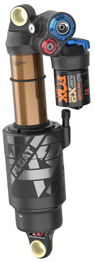 FOX FLOAT X2 Factory Rear Shock - Metric 210 x 50 mm 2-Position Lever Kashima Coat