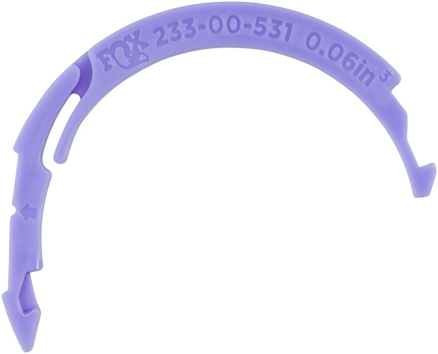 FOX Volume Spacers - Nude 5 T/TR 2022 XV Chamber .06in Purple Each