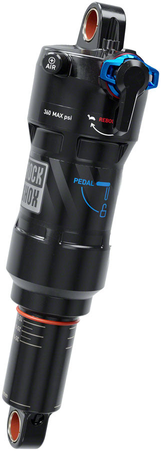 RockShox Deluxe Ultimate RCT Rear Shock - 210 x 50mm LinearAir 2 Tokens Reb/Low Comp 380lb L/O Force Standard C1
