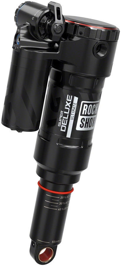 RockShox Super Deluxe Ultimate RC2T Rear Shock - 205 x 62.5mm LinearAir 2 Tokens Reb/Low Comp 320lb L/O Force Trunnion / Std C1
