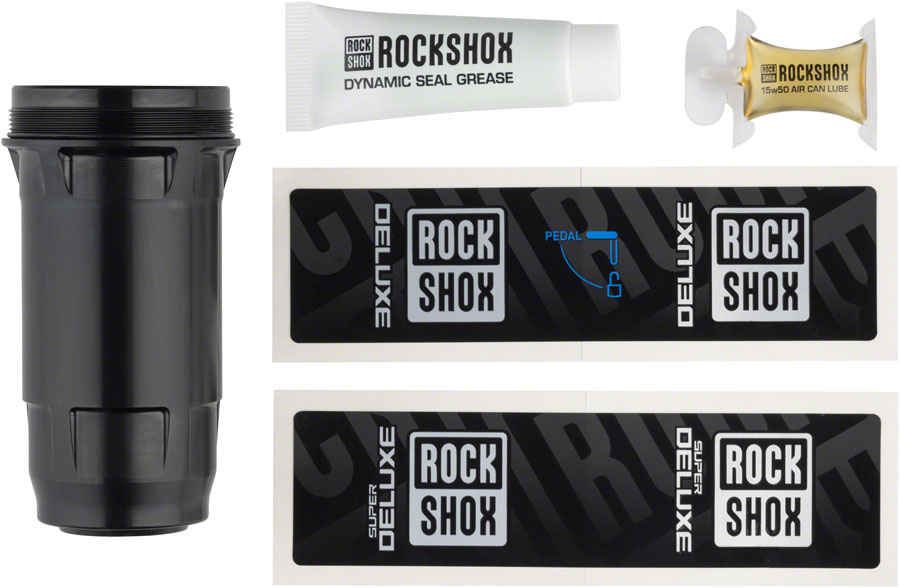 RockShox Rear Shock Air Can Assembly - Linear 37.5-45mm Super Deluxe C1/Deluxe C1 2022+