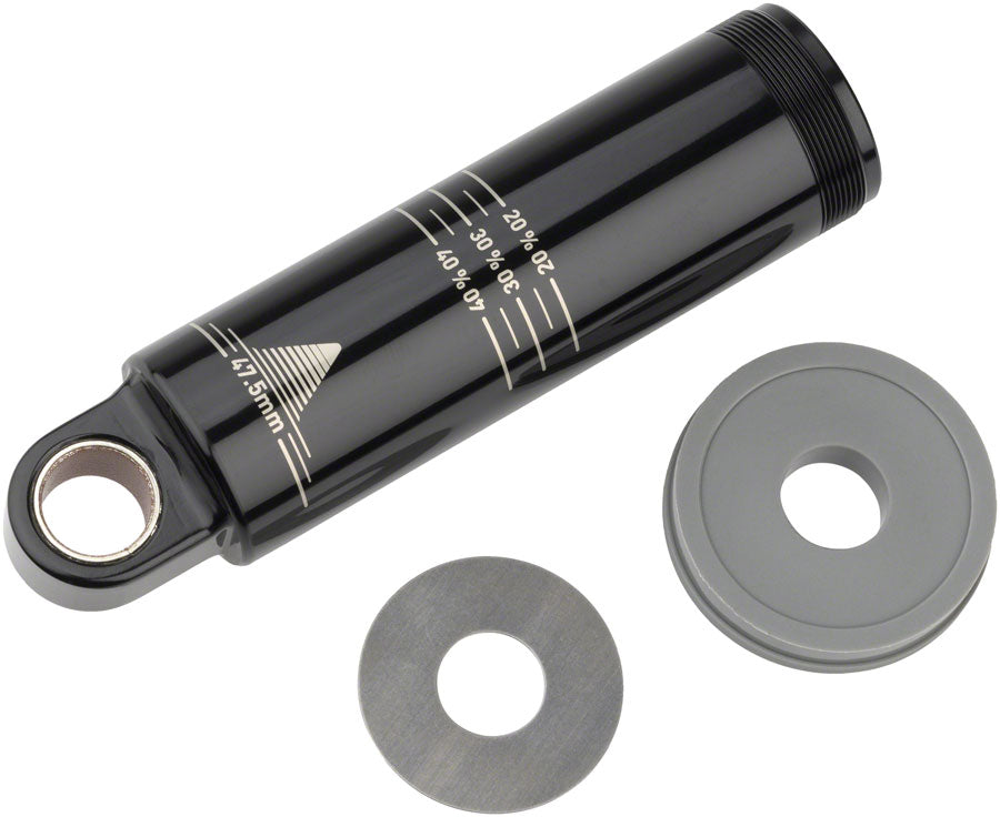 RockShox Rear Shock Damper Body - Standard Eyelet 47.5mm w/ Hydraulic Bottom Out 7.5mm Travel Spacer Super Deluxe C1+ 2023+