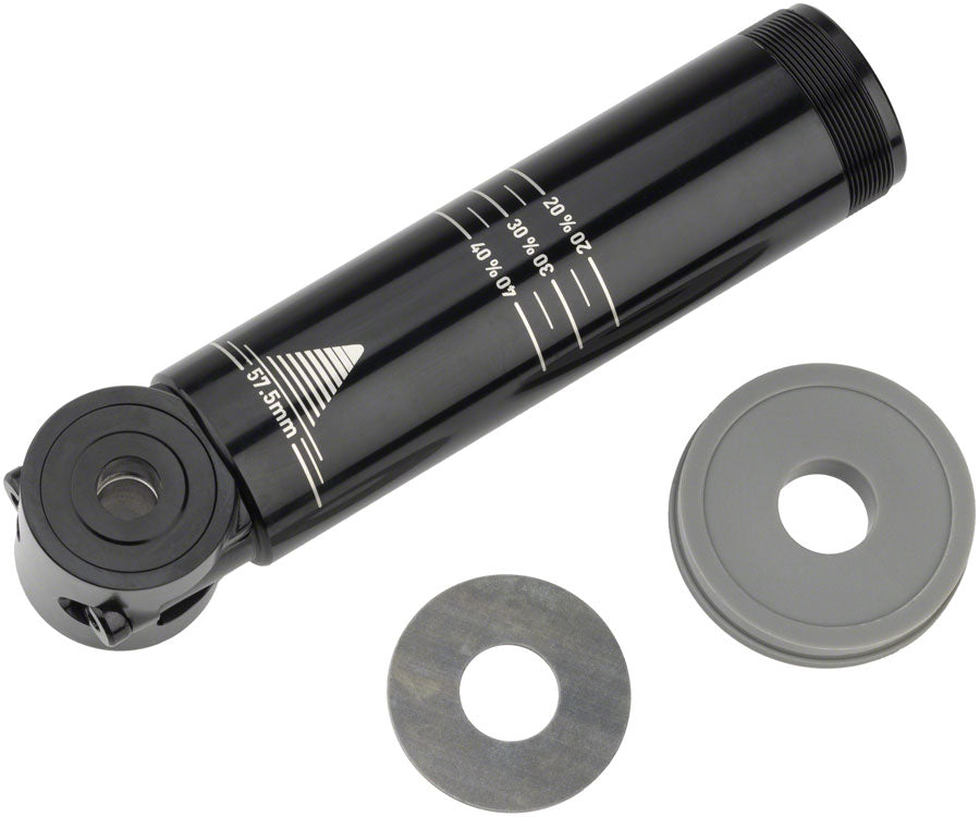 RockShox Rear Shock Damper Body - Bearing Eyelet 57.5mm w/ Hydraulic Bottom Out 7.5mm Travel Spacer Super Deluxe C1+ 2023+