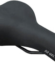 Delta D2 Comfort Gel Saddle - Steel Black - The Bike Hub