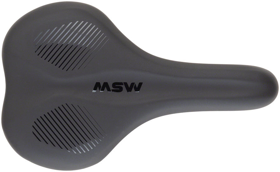 MSW SDL-173 Spin Fitness Saddle - Chromoly Black